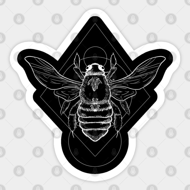 The Bees Knees Sticker by NerdsEyeView